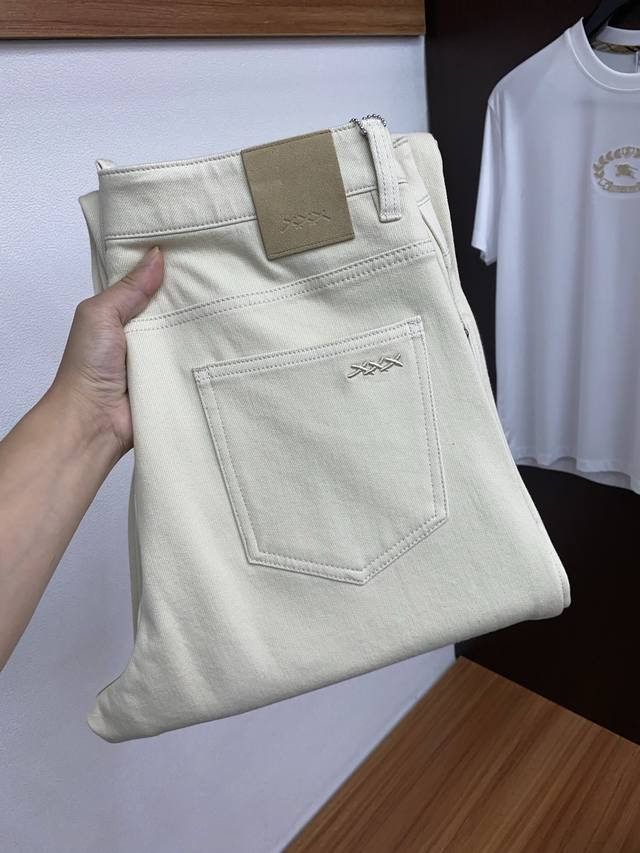 Zegna Slim Fit Straight Leg Fashion Jeans. Highlights: Highlights include: Supe