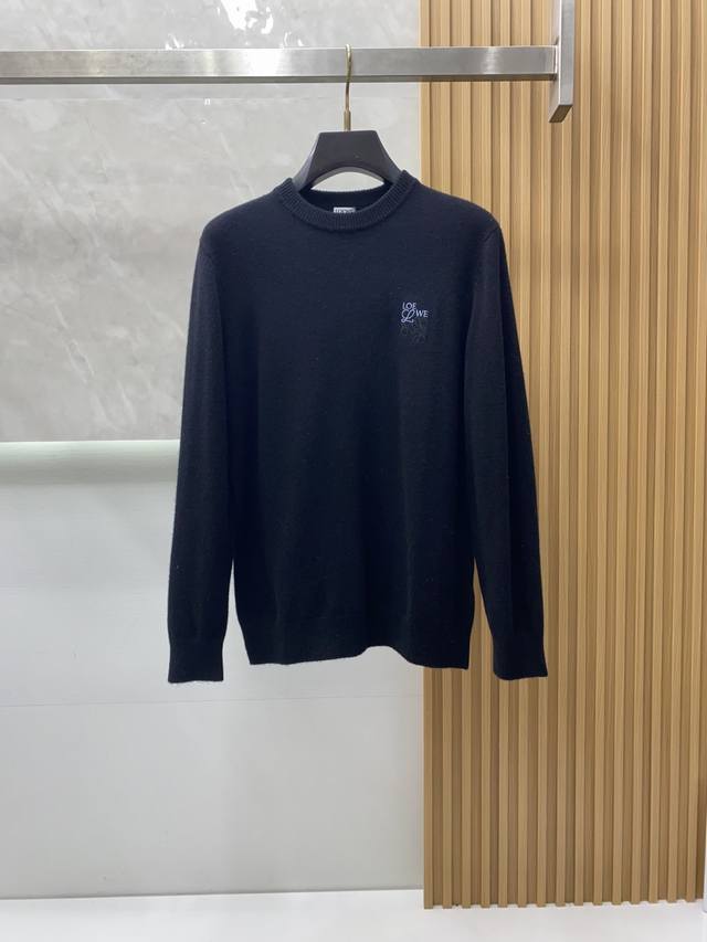 Loewe 2025 Autumn/Winter New Arrival Fashion Casual Base Layer Round Neck Busin