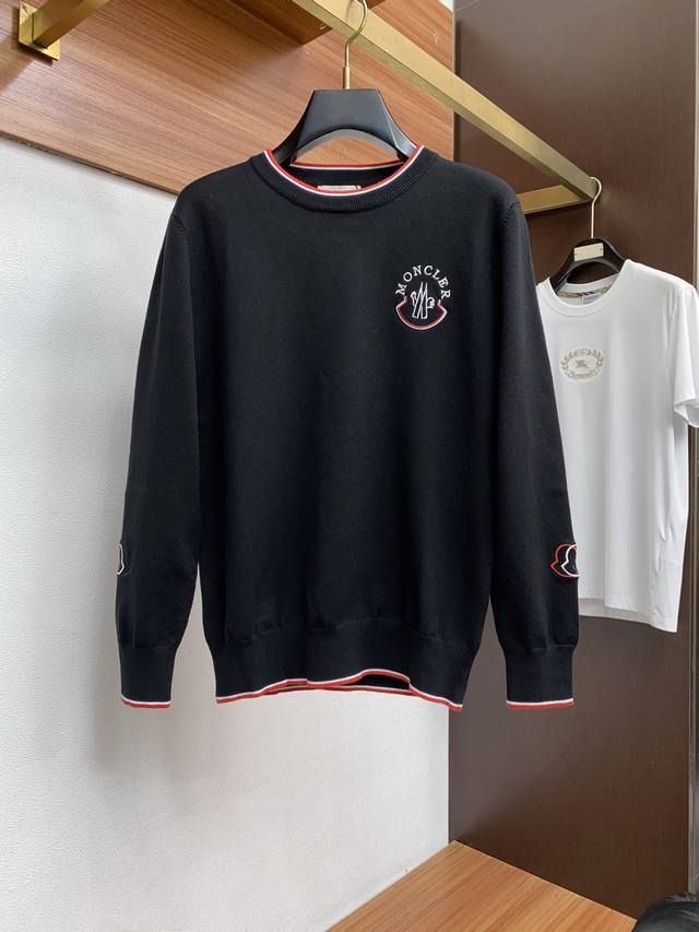 Moncler 2025 Autumn/Winter Newest Crew Neck Sweater, a best-selling item curren