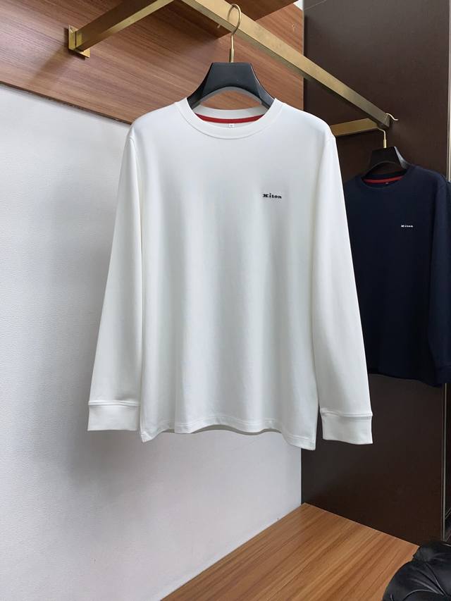 Kiton 2025 Autumn/Winter New Fashion Casual Base Layer Shirt, Long Sleeve, Custo