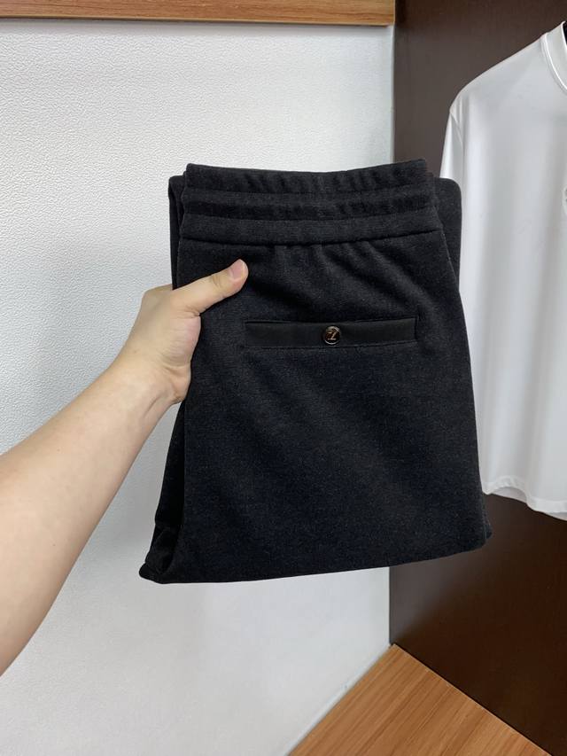 Lp Nuoyou Pianya Autumn/Winter New Men's Straight Leg Sports Casual Pants, cashm