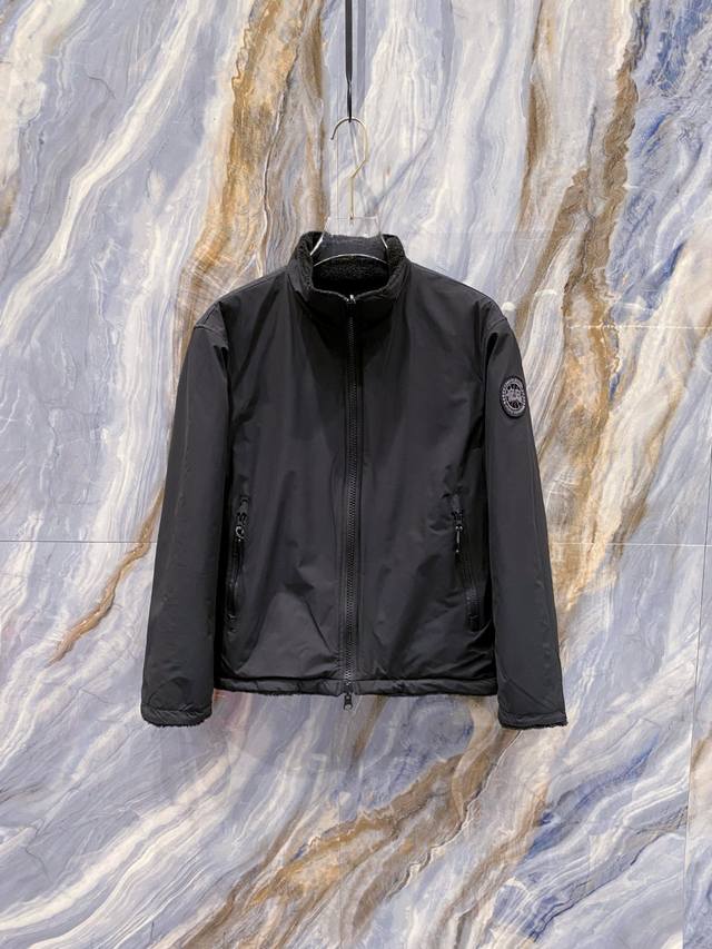 Mon*Cler 2025 Autumn/Winter New Reversible Fleece Jacket Stand-up collar fleece