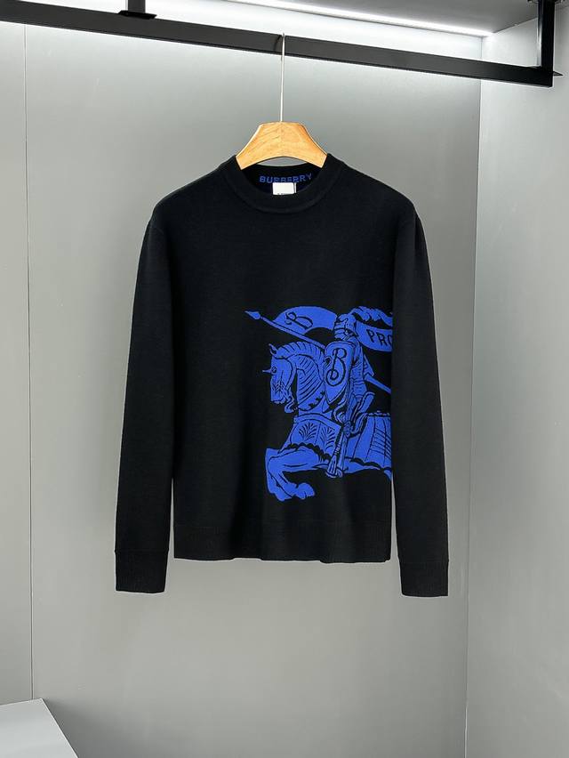 Burberry 2025 Early Autumn New Men's Wool Knit Sweater, a best-selling item in b