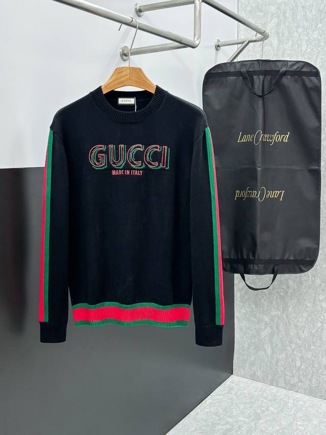 Gucci 2025 Early Autumn New Men's Wool Knit Sweater, a best-selling item in bout