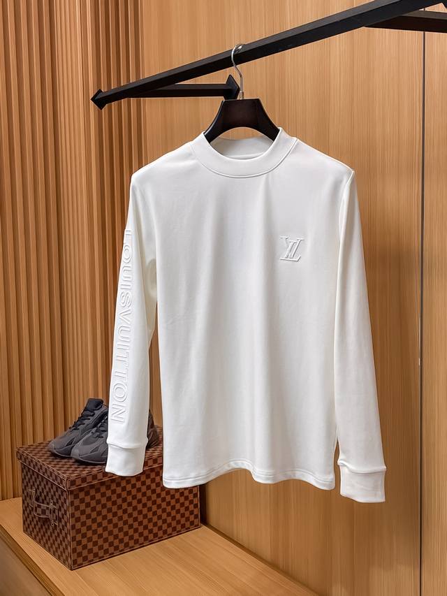 Louis Vuitton 25Ss Autumn New Arrival, Trade Order, Crew Neck Long Sleeve Base
