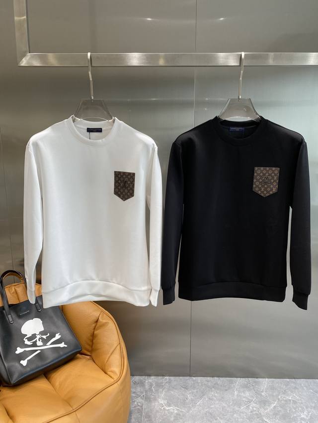 Lvjia 2025 Autumn/Winter New Arrival Air Layer Crew Neck Sweatshirt, featuring t