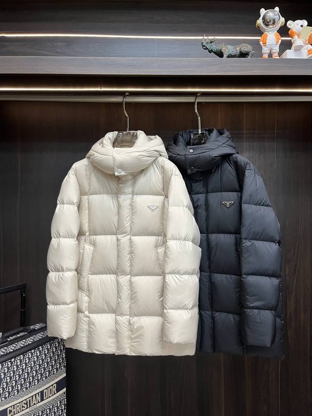 Featured Prada down jacket, premium ski down jacket, Prada 2025 latest fashion