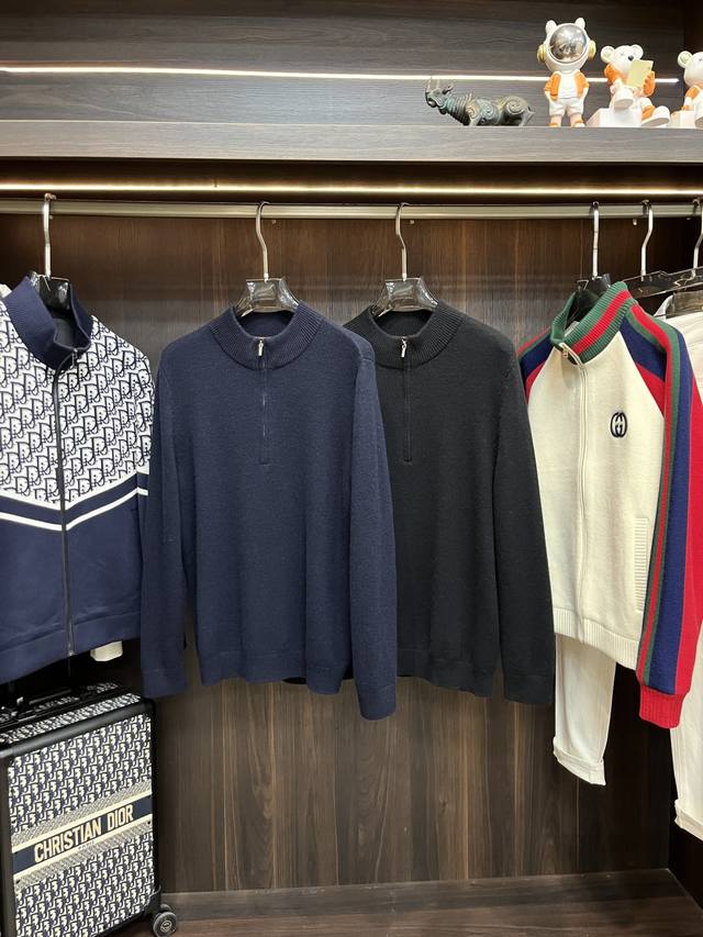 Featured Lp Exclusive New Men's Wool Knit Sweater, High-End European Style Orig