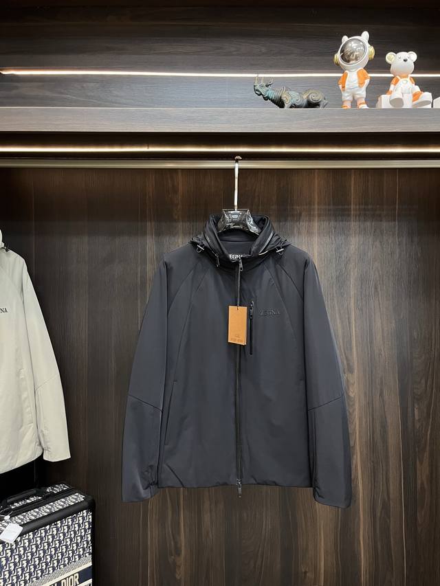 Featured: Zegna 2025Ss Early Autumn New Arrival - Hooded Jacket. A must-have au