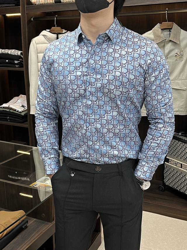 Featured: Dior 2025 Fall/Winter New Arrival Shirt. A must-have long-sleeved Dio