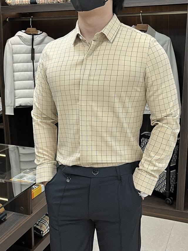 Featured: Armani 2025 Autumn/Winter New Arrival Shirt. A must-have long-sleeved