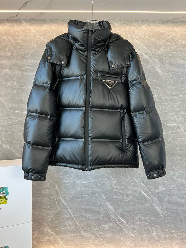 Prad, a high-end recommended men's autumn/winter down jacket with a 90% down fi