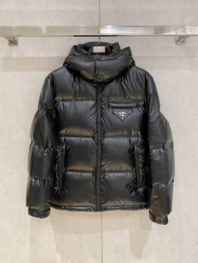 Prada 25Ss Autumn/Winter New Goose Down Jacket, Original 1:1 Custom Made, All H
