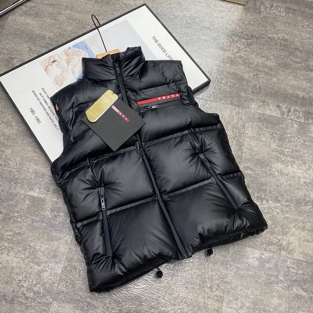 Prada vest flat lay image DDD