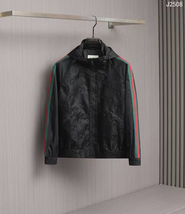 Gucci Early Autumn Simple Coat Trench Jacket, High-End Custom Order, High Stand