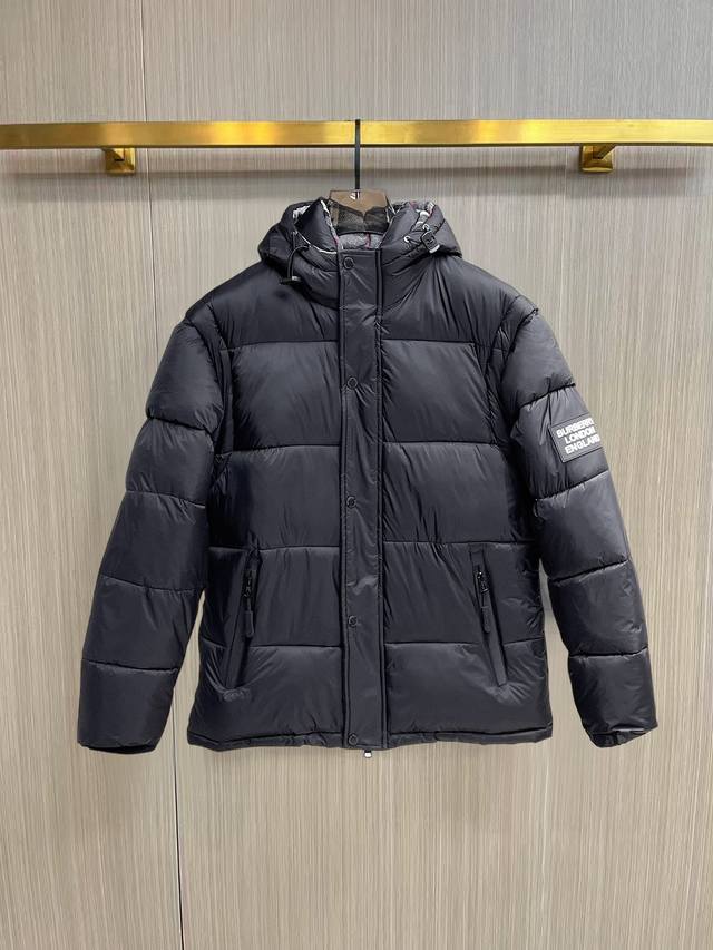 Burberry 2025 Spring/Summer Winter New Down Cotton Jacket with All Three Labels