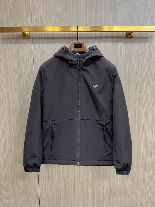 Armani 2025 Spring/Summer Winter New Down Cotton Jacket with All Three Labels.