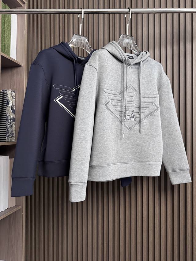 Giorgio Armani Fall/Winter 2025 Bestselling Sweatshirt. This Armani sweatshirt i