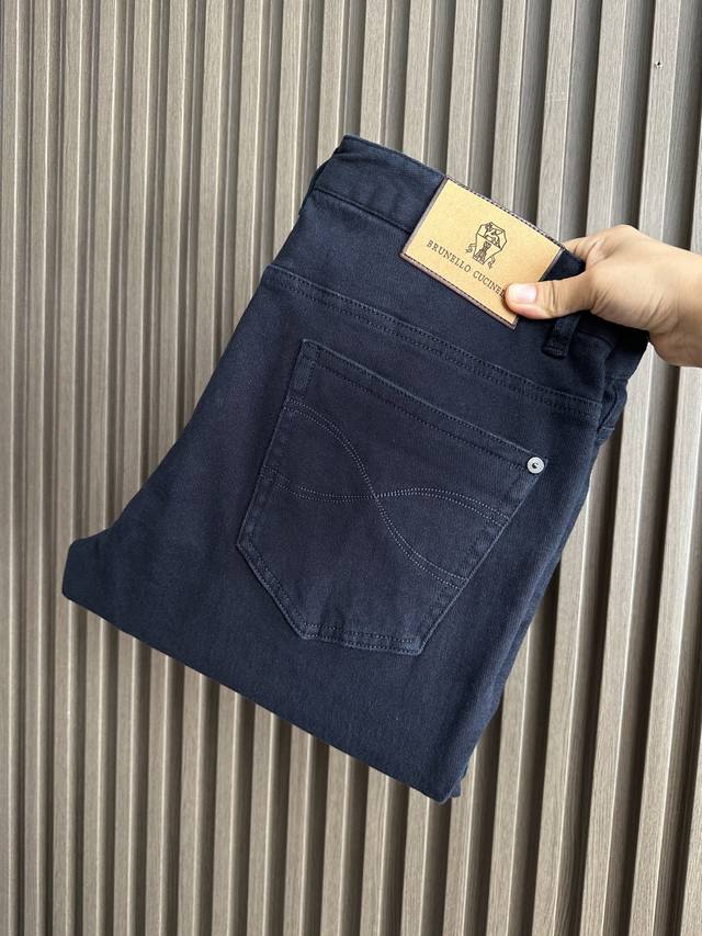 Navy Blue ~ 25 Autumn/Winter New Arrivals Bc Fleece Jeans Jb16 DDD