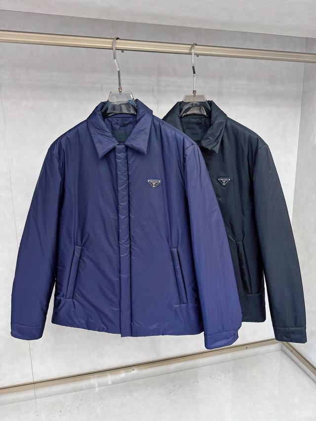 Prada Fall/Winter 2025 Collared Jacket This Prada collared jacket features high