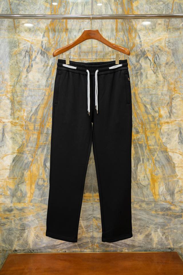 Clothes & Pants 2025 Aw Newest Style Sweatpants White Double Drawstring Design F