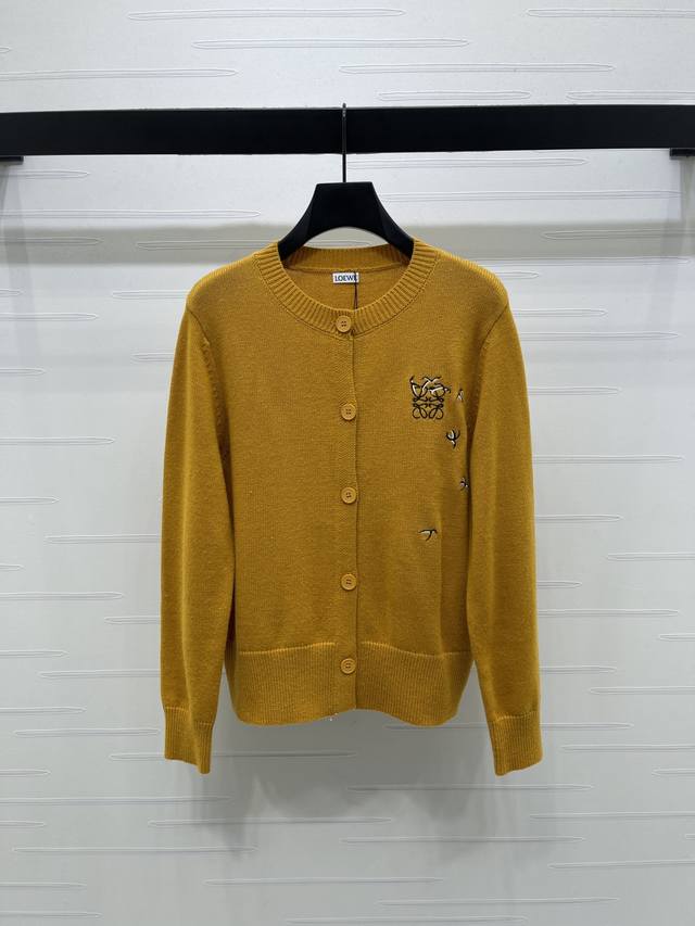 New Arrival! High-Quality Original Loew*2025 Autumn/Winter Collection! Crew Nec