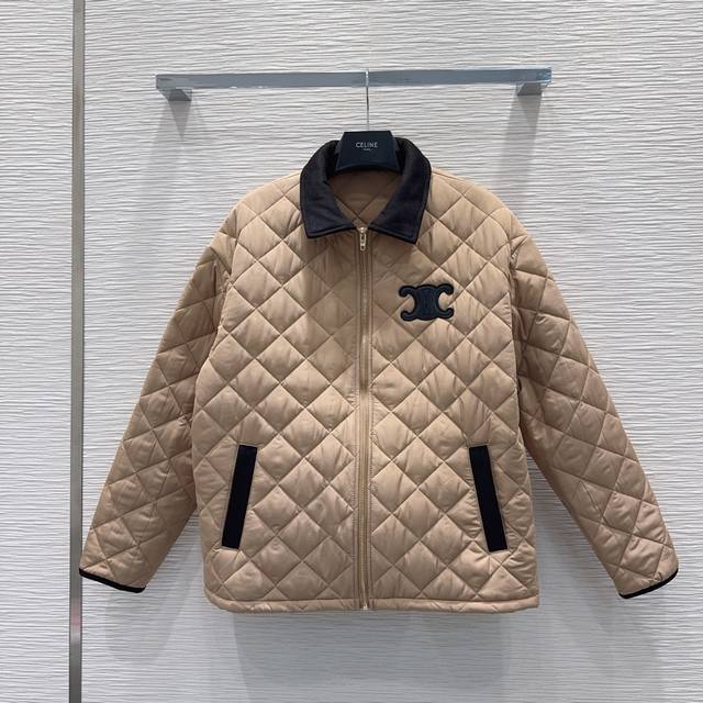 Celin* 2025Fw New Cotton Jacket - Super Stylish, High-End Custom Design with Exc