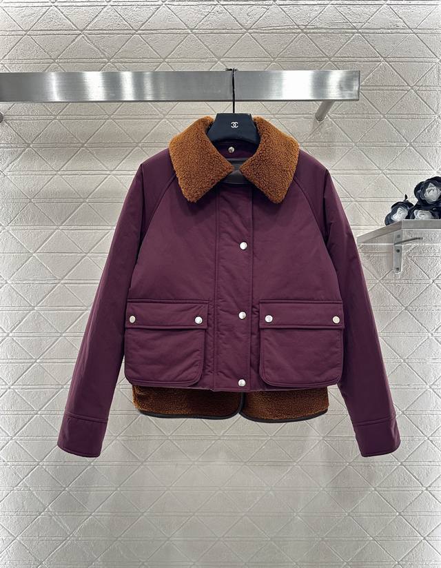 Loew*2025 New Arrival Teddy Fleece Two-Piece Cotton Jacket Custom Yb Teddy wool