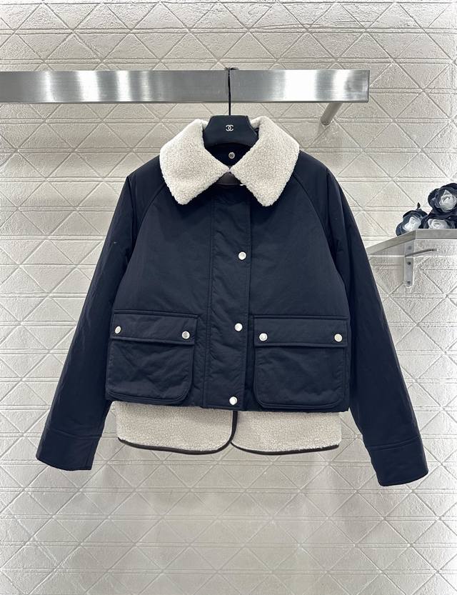 Loew*2025 New Arrival Teddy Fleece Two-Piece Cotton Jacket Custom Yb Teddy wool