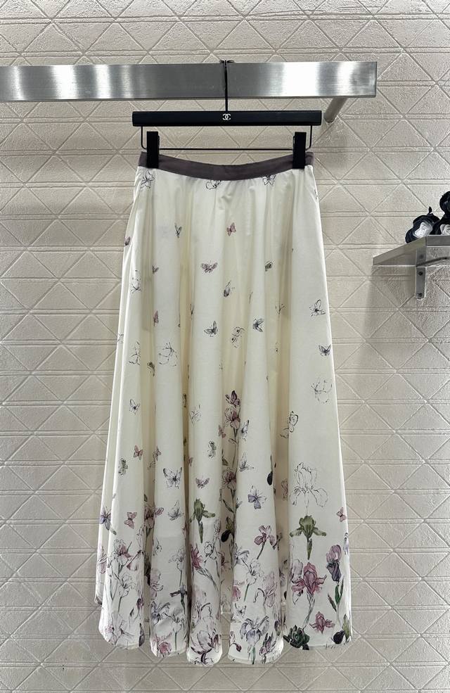 Dio*2025 New Arrival Direct-Injection Floral Awning Skirt Custom Yb twill cotton