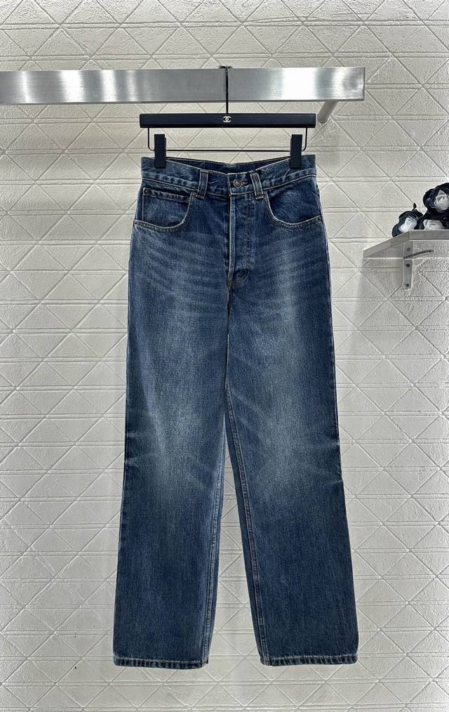 Celin*2025 New Arrival Straight Leg Jeans Custom Yb twill cotton denim material,
