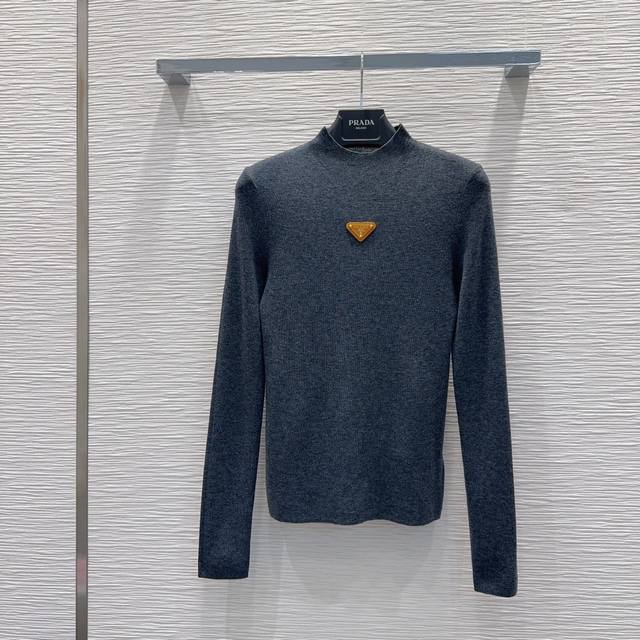 prad* 2025Fw New Style Base Layer Top - High-end, elegant, soft, and stretchy fo