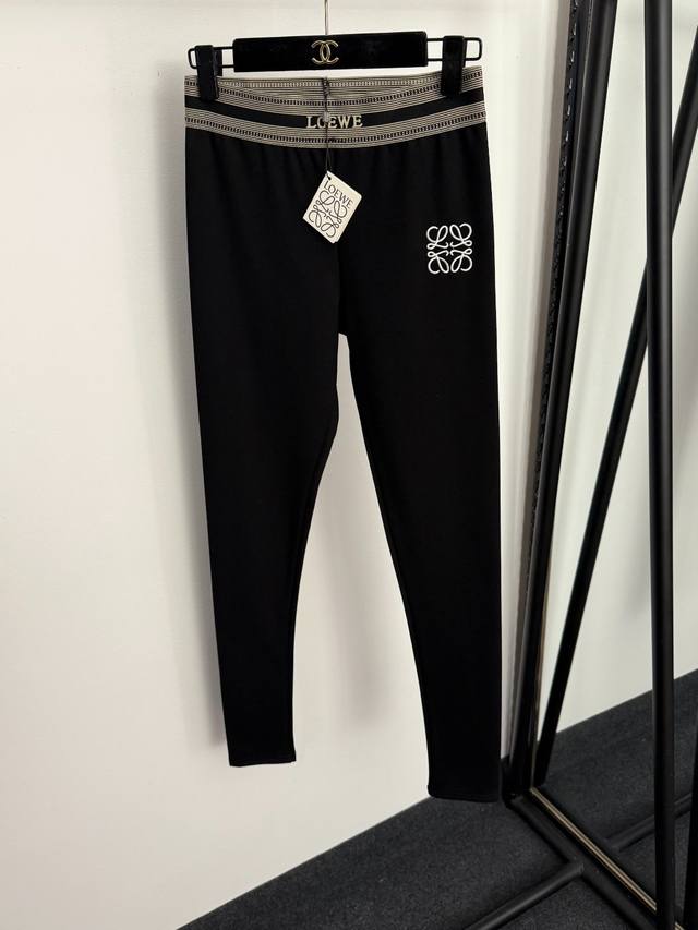 Style No. 20257180 Loew* New Logo Embroidered Ribbon Waist-cinching Elastic Sli