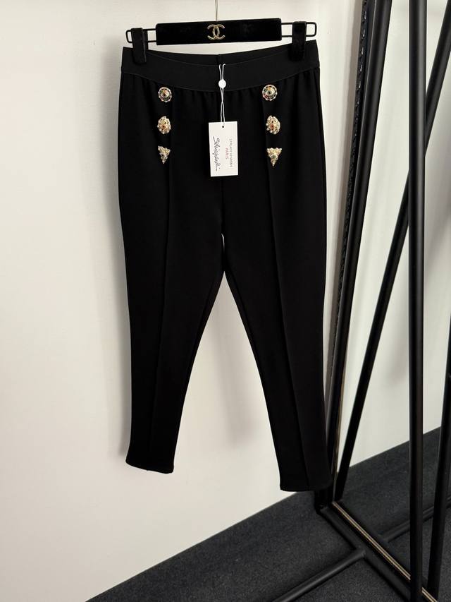 Style No. 20257179 Schiaparelli* New Pearl-Embellied, Irregular Gold Button Dec