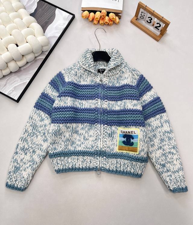 Chanel Chunky Wool Cardigan. This chunky wool cardigan offers ultimate comfort w