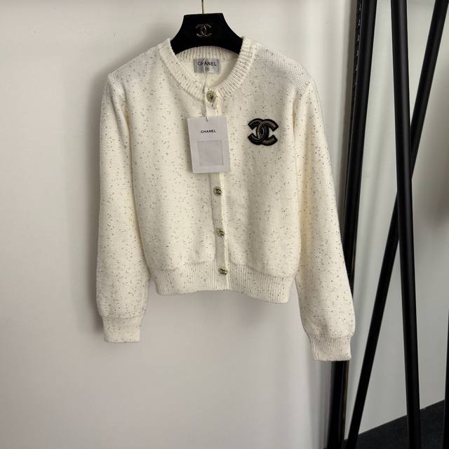 Style No. 20257130 Chanel* New Single-Breasted Long-Sleeve Knit Cardigan with B