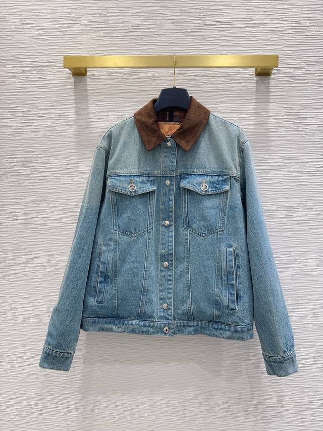 Louis Vuitto*2025Fw New Jacket: Reversible with exceptionally comfortable fabric