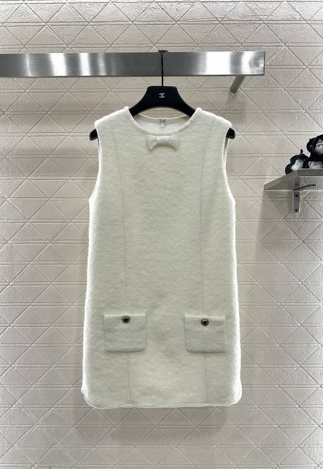 Chane*2025 New Arrival Round Neck Dress 25Coco Ski Series# Custom Yb Imported wo