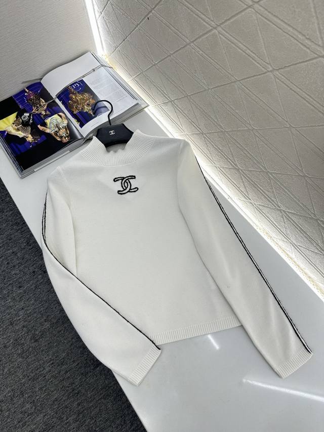 Chane*2025 New Arrival Stand Collar Knit Base Layer 25Coco Ski Series# Custom Yb