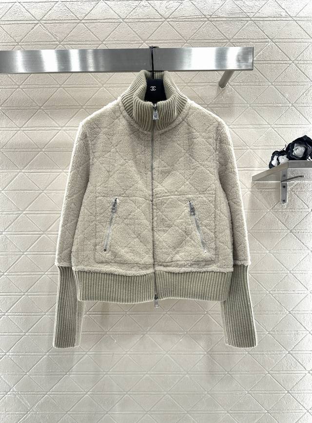 Dio*2025 New Arrival Reversible Lambswool Jacket Custom-made imported Yb materia