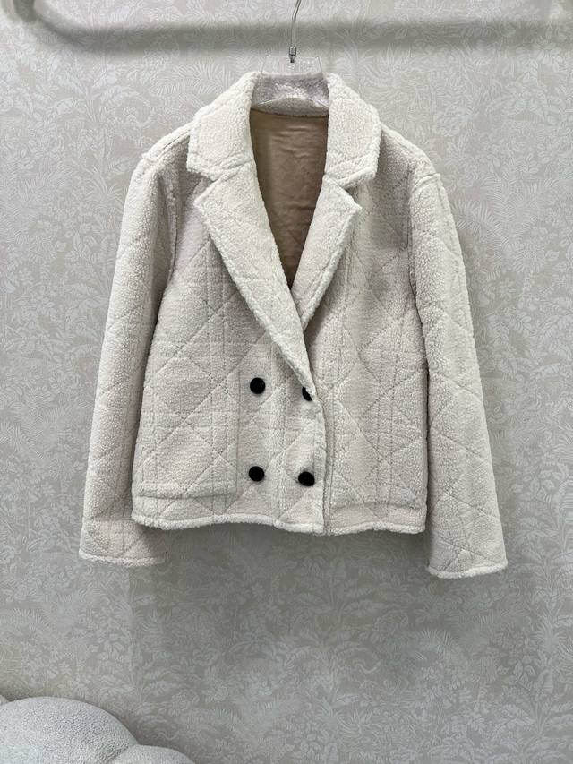 Dio*25 New Cannage Pattern Reversible Collar Jacket, Custom Yb, Imported Materia