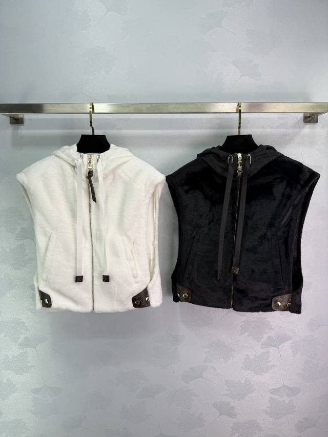 Louis 2025Aw New Hooded Vest Jacket - Extremely elegant, perfect for everyday we