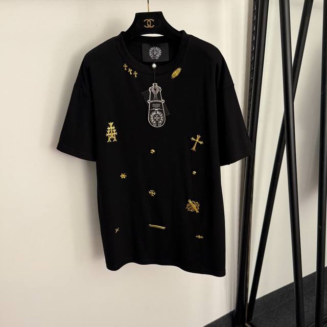 Style No. 20257103 Chrome Hearts *New High-End Custom-Made Fashion Short-Sleeve