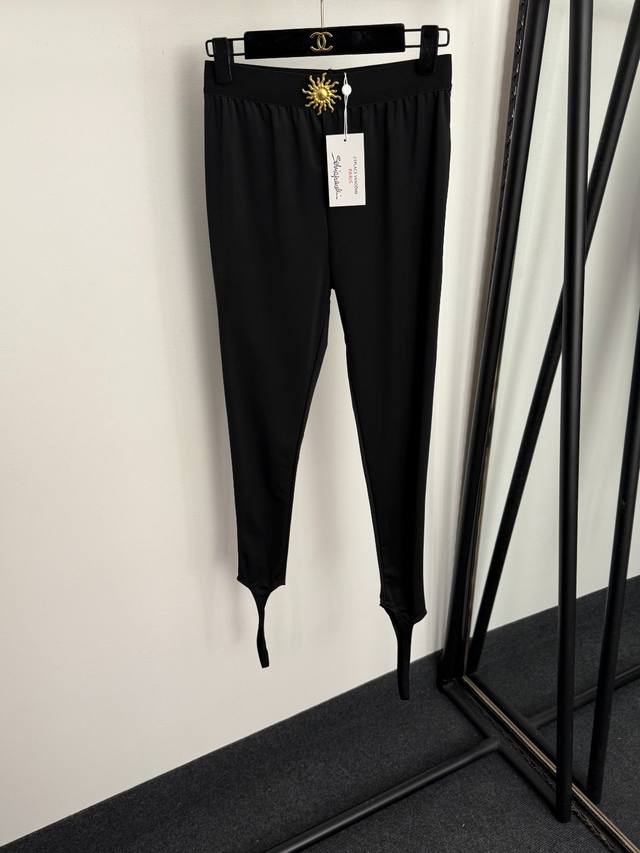 Style No. 20257113 Schiaparelli *New Gold Mini Sun Stretch Slim Fit Footed Legg