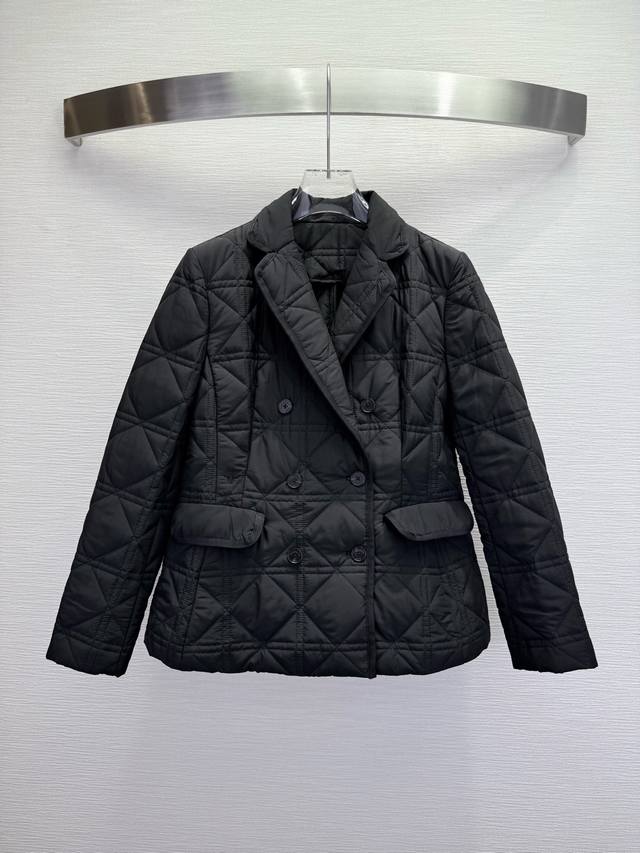 Dio* 25Ss Autumn/Winter New Suit Cotton Jacket with Cannage Pattern, Small Bee E