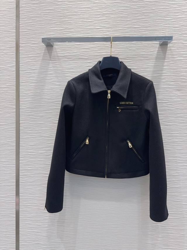 Louis Vuitto*2025Fw New Wool Jacket - Classic and stylish, exuding confidence. T