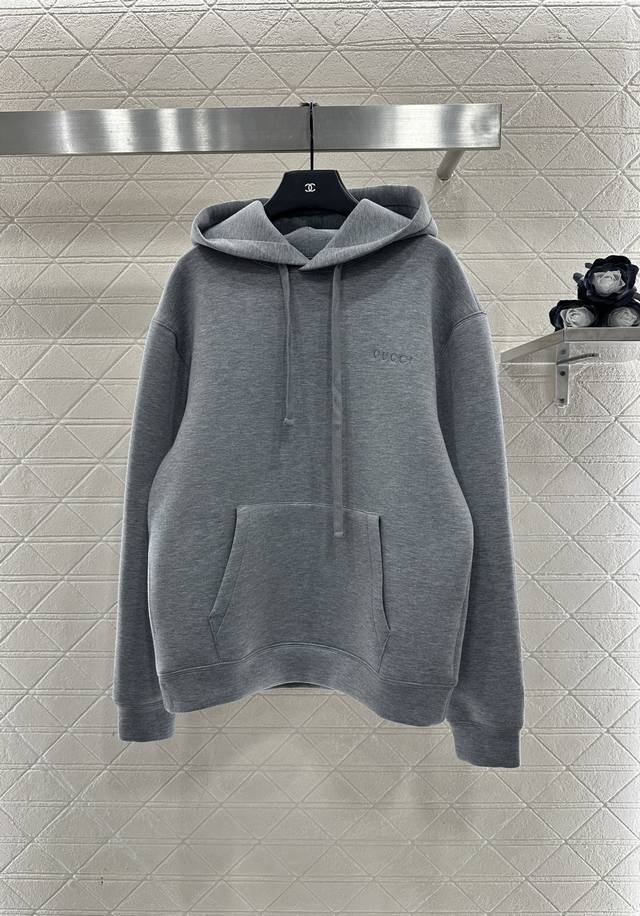 Gucc*2025 New Arrival Hooded Drawstring Sweatshirt Custom Yb imported air-cotton