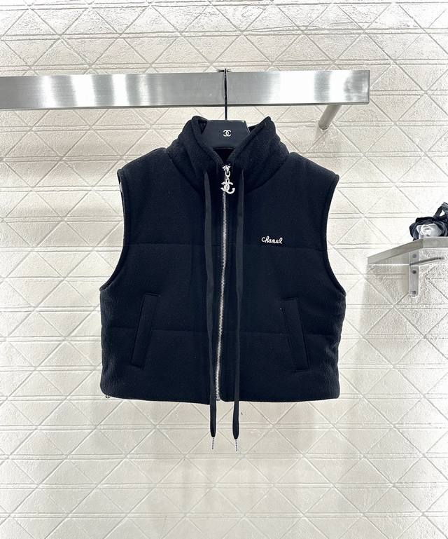 Chane*2025 New Arrival Hooded Wool Cotton Vest and Pants Set Made of custom Yb w