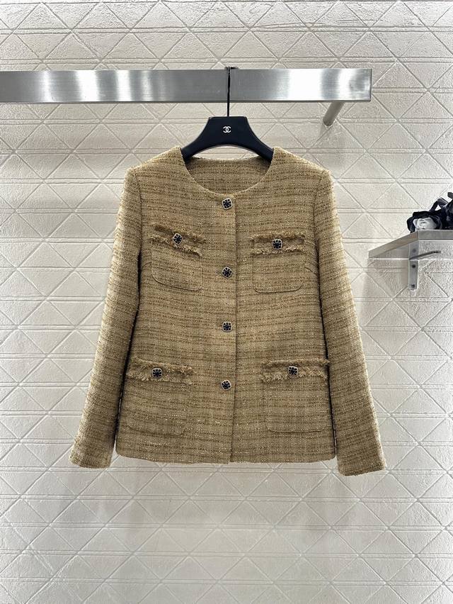 Chane*2025 New Arrival Woolen Coat and Skirt Set Custom-made imported woolen mat