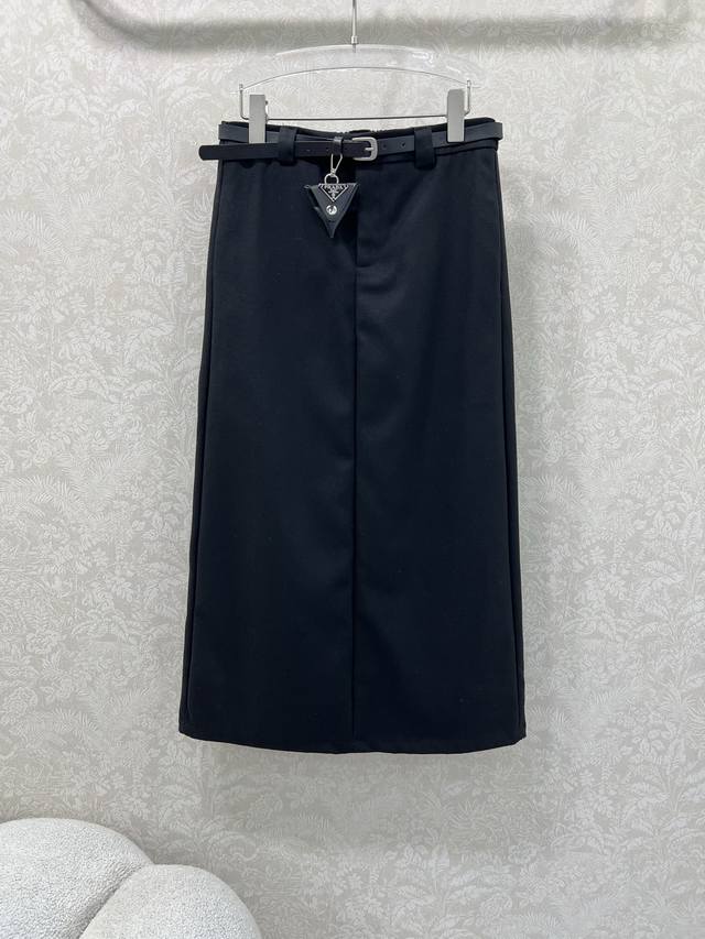 prad*pd's 2025 New Style Waist Bag & Belt H-Line Skirt Custom Yb Imported Brushe